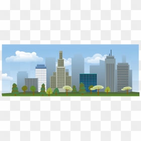 Cities Clip Art, HD Png Download - city scape png