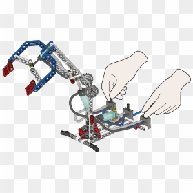 Simple Robotic Arm Lego, HD Png Download - robot arm png