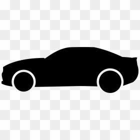 Black Big Car Side View - Car Side View Icon Png, Transparent Png - car side view png