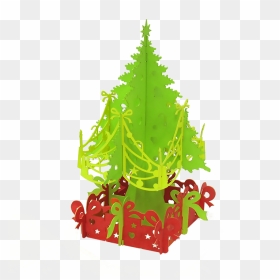 Christmas Tree With Presents Puzzlepop - Illustration, HD Png Download - christmas tree with presents png