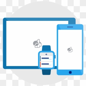 Image Of A Tablet, Watch And Phone, HD Png Download - nationwide logo png