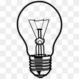 Light Bulb - Incandescent Light Bulb Clip Art, HD Png Download - light bulb idea png