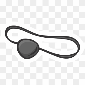 Parche Ojo Png Eye Patch D D- - Transparent Background Eye Patch Cartoon, Png Download - pirate eye patch png
