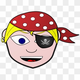 Pirate And Eyepatch - Pirate Flag, HD Png Download - pirate eye patch png
