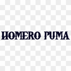 Homero Puma - Calligraphy, HD Png Download - homero png