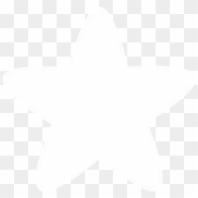 Rounded Star Png - Estrella Blanca Png Transparente, Png Download - rounded star png