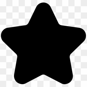 Rounded Star Svg Clipart , Png Download - Free Star Icon, Transparent Png - rounded star png