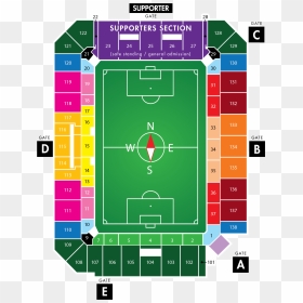 Austin Fc Season Ticket Pricing, HD Png Download - soccer field png