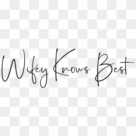 Wifey Knows Best - Calligraphy, HD Png Download - youtube notification bell png