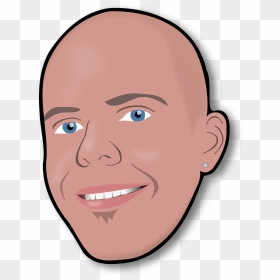 Bald Head Clipart, HD Png Download - bald head png