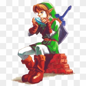 Link My Stuff Nintendo Legend Of Zelda Navi Videogames - Link Ocarina Of Time Item, HD Png Download - navi png