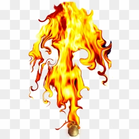 Jet Flame Png Image Black And White Library - Fire Breath Transparent Background, Png Download - fire flame png