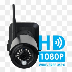 Wire Free Battery Operated Dvr 1080p Security Camera - 1080p, HD Png Download - surveillance camera png