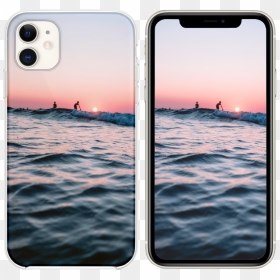 Calm Wallpaper Iphone X, HD Png Download - beach waves png
