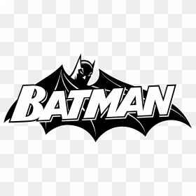 Batman Logo Png Transparent & Svg Vector - Logo Batman Black And White, Png Download - wonder woman symbol png