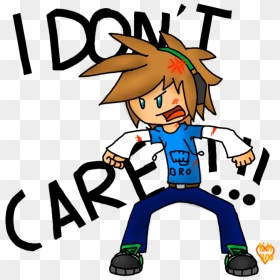 Happy Wheels Pewds Doesn"t Care Image Gallery For - Cartoon, HD Png Download - happy wheels png