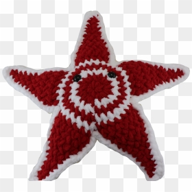 Starfish Crochet Pattern - Sheriff Star Badge Svg, HD Png Download - rounded star png