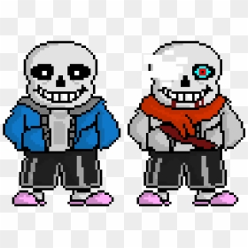 Image: UnderTale Sans, Pixel Art Maker