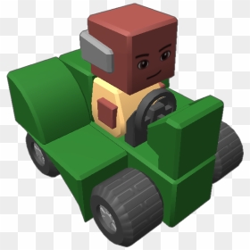 The Mower Guy From Happy Wheels - Bulldozer, HD Png Download - happy wheels png