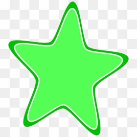 Rounded Star Svg Clip Arts - Stars Clipart Green, HD Png Download - rounded star png