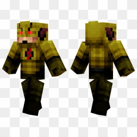 Minecraft Winter Skin Boy , Png Download - Steampunk Skin Minecraft, Transparent Png - reverse flash png