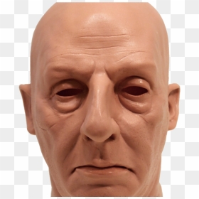 Bouncer Realistic Bald Man Mask - Bald Man Head Png, Transparent Png - bald head png