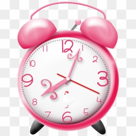 Cute Alarm Clock Clipart, HD Png Download - clock emoji png