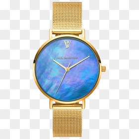 Paul Valentine Watch Blue Seashell , Png Download - Analog Watch, Transparent Png - paul blart png