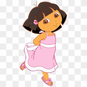 Dora The Explorer Dora Pink, HD Png Download - dora the explorer png