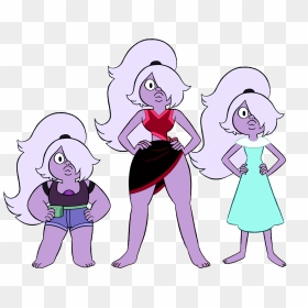 Past Garnet Steven Universe, HD Png Download - steven universe amethyst png