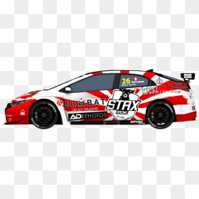 Racing Car Side View, HD Png Download - car side view png