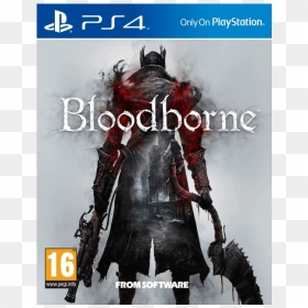 Bloodborne Ps4 Box Art, HD Png Download - bloodborne png