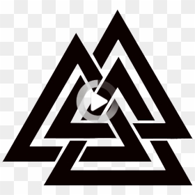 Viking Tattoo, HD Png Download - valknut png