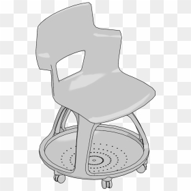 Transparent Cartoon Chair Png - Office Chair, Png Download - office chair png