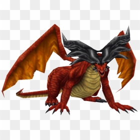 Final Fantasy Wiki - Final Fantasy 8 Dragon, HD Png Download - fire dragon png