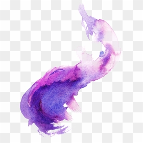 Transparent Purple Watercolor Png , Png Download - Aesthetic Purple Watercolor Png, Png Download - purple watercolor png