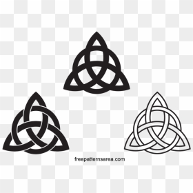 View Larger Image Celtic Triquetra Symbol Vector - Celtic Knots, HD Png Download - triquetra png