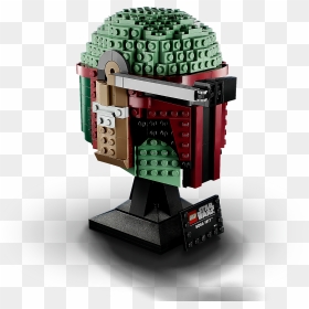 Lego Star Wars Helmet Boba Fett, HD Png Download - boba fett helmet png