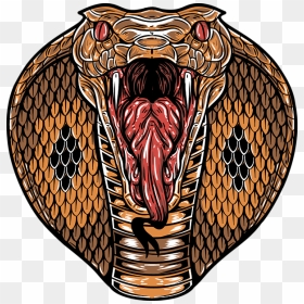 Bleed Area May Not Be Visible - King Cobra Mouth Open, HD Png Download - king cobra png