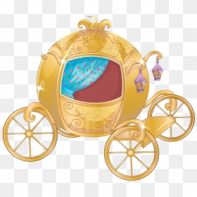 Pumpkin Carriage Png - Carriage Cinderela Vector, Transparent Png - carriage png