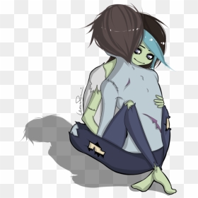 Anime Zombie Girl Love , Png Download - Anime Zombie Girl Png, Transparent Png - zombie girl png