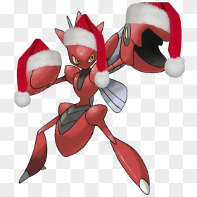 Scyther"s Evolution Embodies The True Meaning Of Christmas - Scizor Pokemon, HD Png Download - scyther png