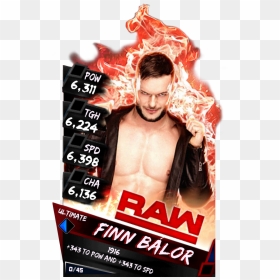 Finnbalor S3 14 Wrestlemania33 Supercard Finnbalor - Wwe Supercard Aj Lee, HD Png Download - nia jax png