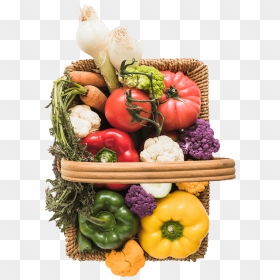 Order A Basket - Pattypan Squash, HD Png Download - bell pepper png