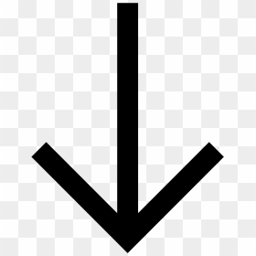 Arrow Down, HD Png Download - back arrow png