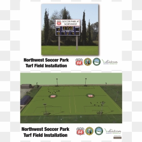Nwsp Field Renderings All 4 - Stadium, HD Png Download - soccer field png