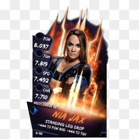 Carmella Wrestlemania33 Fusion Card, HD Png Download - nia jax png