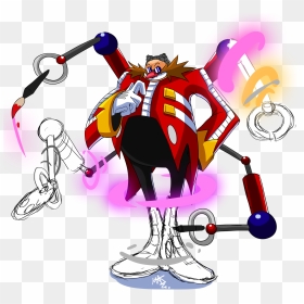 Doctor Eggman , Png Download - Cartoon, Transparent Png - eggman png