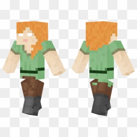 Minecraft Winter Skin Boy , Png Download - Minecraft Ps4 Skin Herobrine, Transparent Png - herobrine png