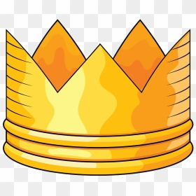 Golden Crown Clipart - Κορωνα Clipart, HD Png Download - golden crown png